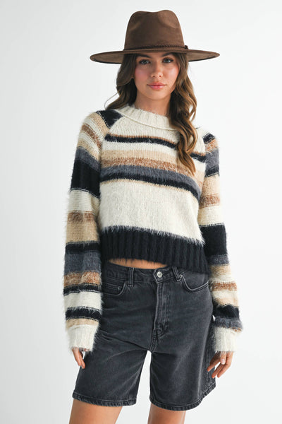 Stripe Cozy Sweater