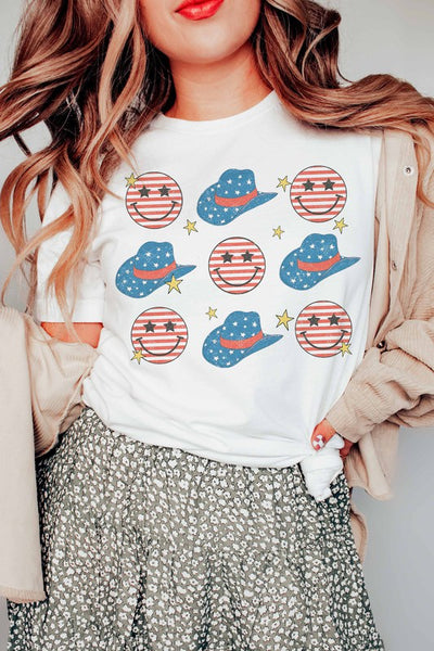 FOURTH OF JULY GALLERY GRAPHIC TEE