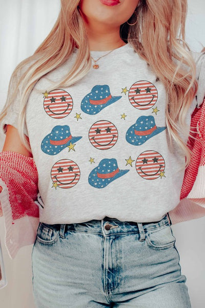FOURTH OF JULY GALLERY GRAPHIC TEE