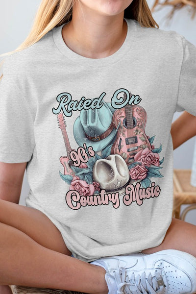 Raised on 90s Country Music, Graphic Tee
