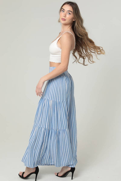 Seabreeze Stripe Wide Leg Pants