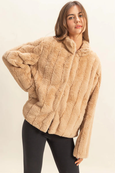 Faux Fur Jacket