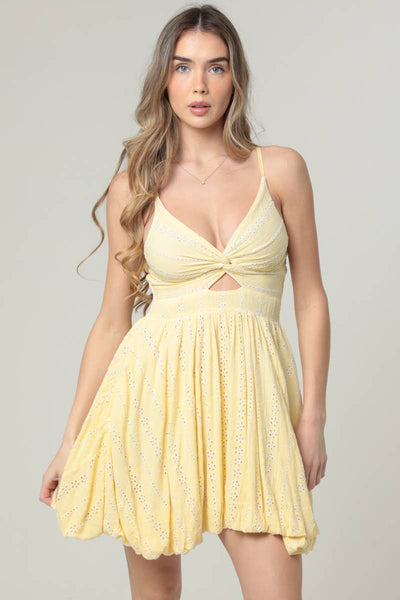 Wildflower Eyelet Bubble Dress