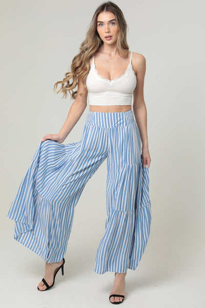 Seabreeze Stripe Wide Leg Pants