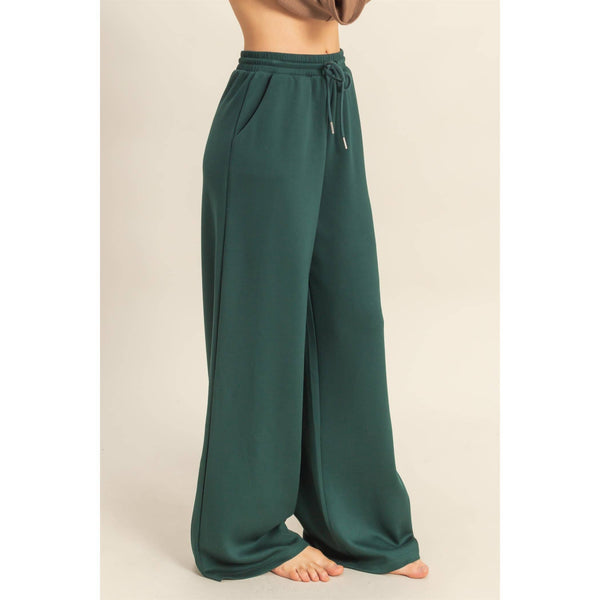 Flowy Knit Drawstring Pants