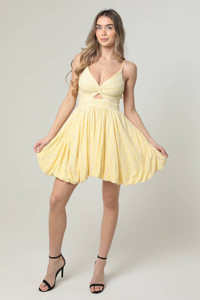 Wildflower Eyelet Bubble Dress