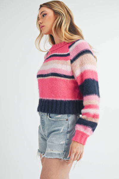 Stripe Cozy Sweater