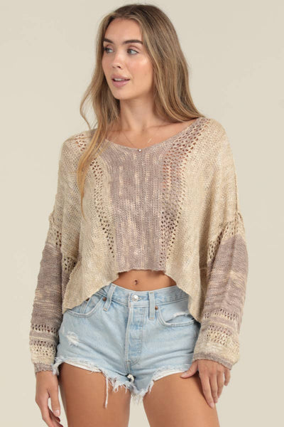 Coastal Breeze V-Neck Sweater