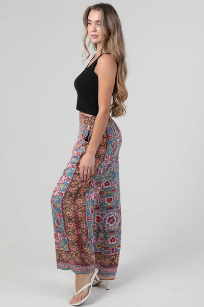Boho Wide Leg Bottoms
