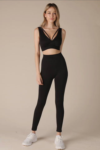 Black Signature Leggings