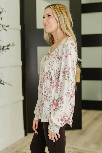 Cool to Be Kind Floral Blouse