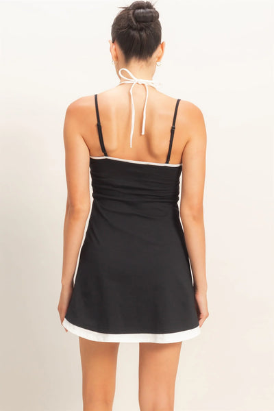 Spaghetti Strap Mini Dress