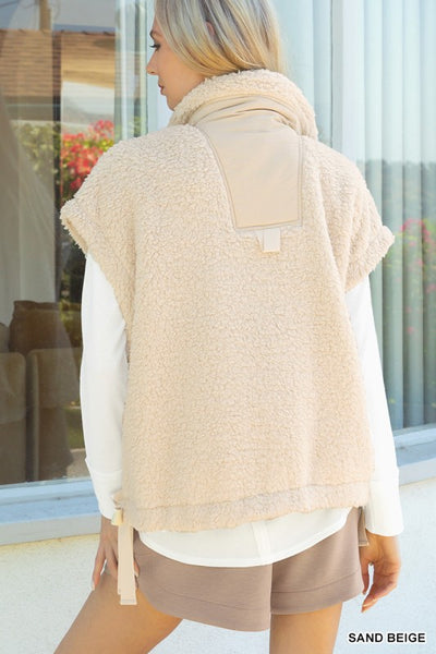 Oversized Faux Fur Vest