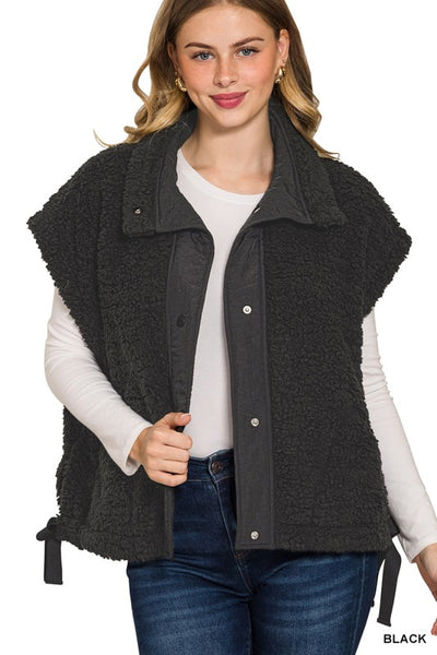 Oversized Faux Fur Vest