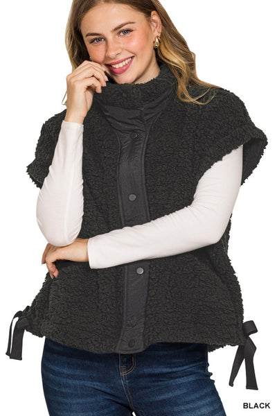 Oversized Faux Fur Vest