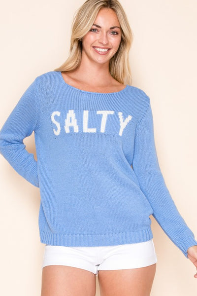 Salty Saying Lightweight Sweater