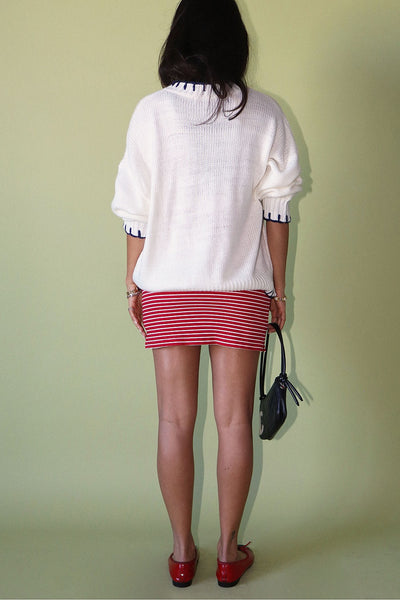 Sail Away Coastal Knit Sweater