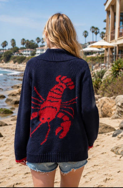 Lobster Cardigan