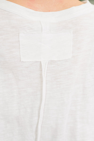 Just Like That Relaxed Heather Tee in Ivory