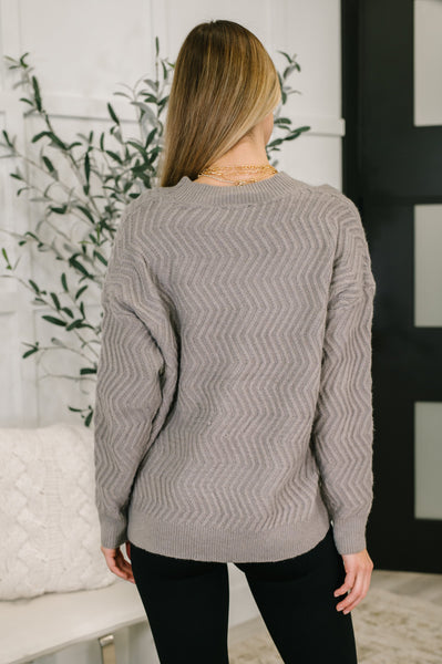 Rush of Joy Textured Long Sleeve Top