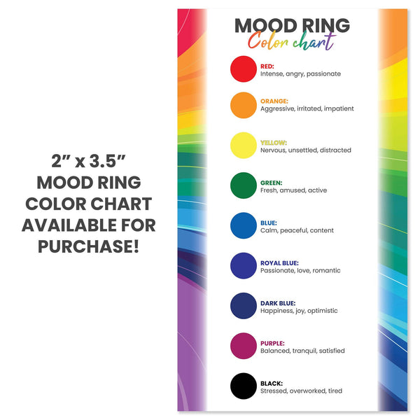 18K Gold PVD Stainless Steel Mood Ring