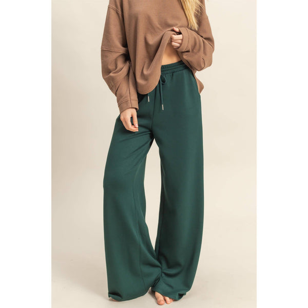 Flowy Knit Drawstring Pants