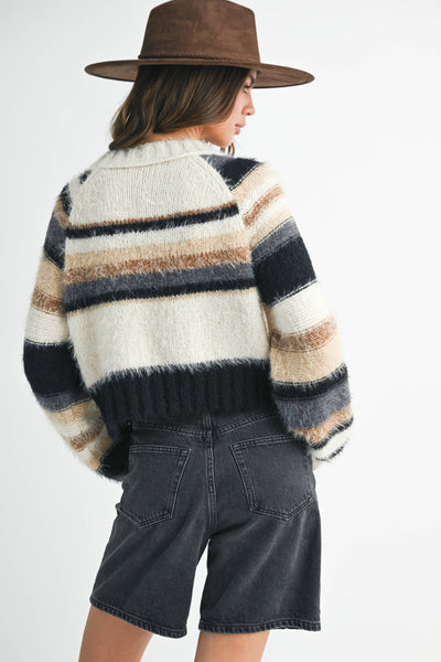 Stripe Cozy Sweater