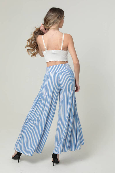 Seabreeze Stripe Wide Leg Pants