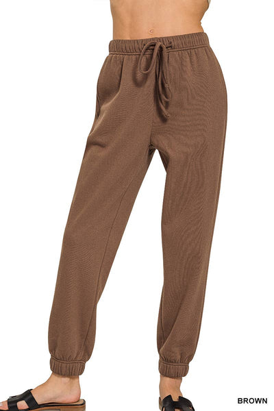 Fleece Jogger Sweatpants With Pockets