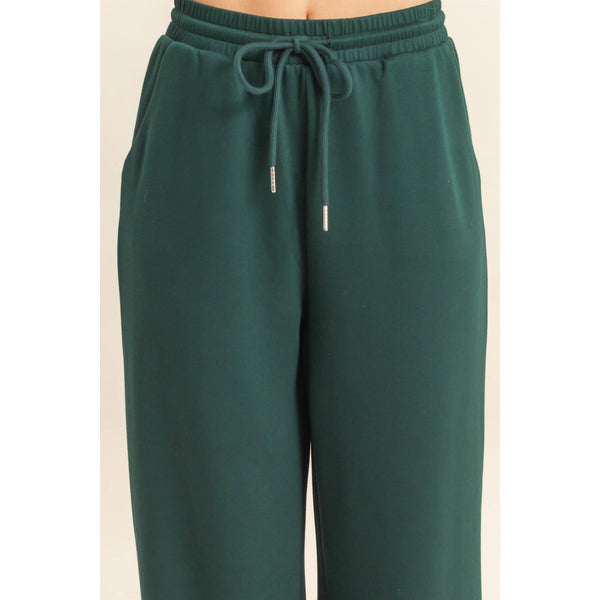 Flowy Knit Drawstring Pants