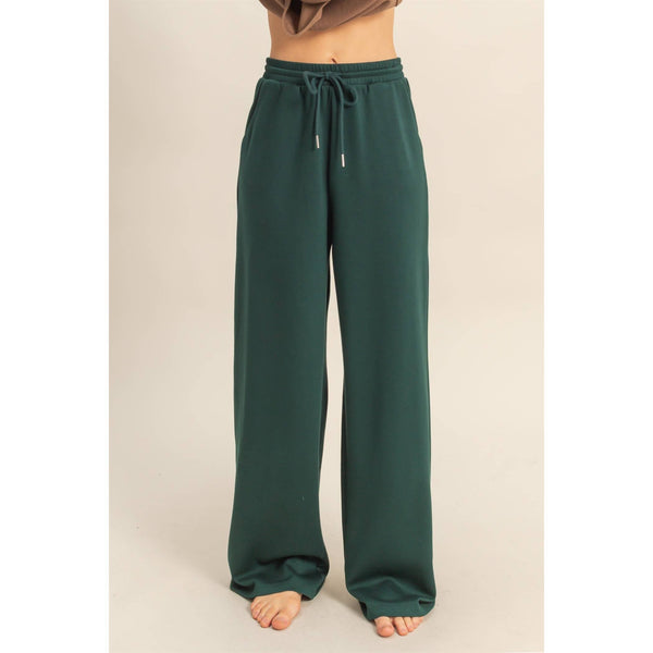 Flowy Knit Drawstring Pants