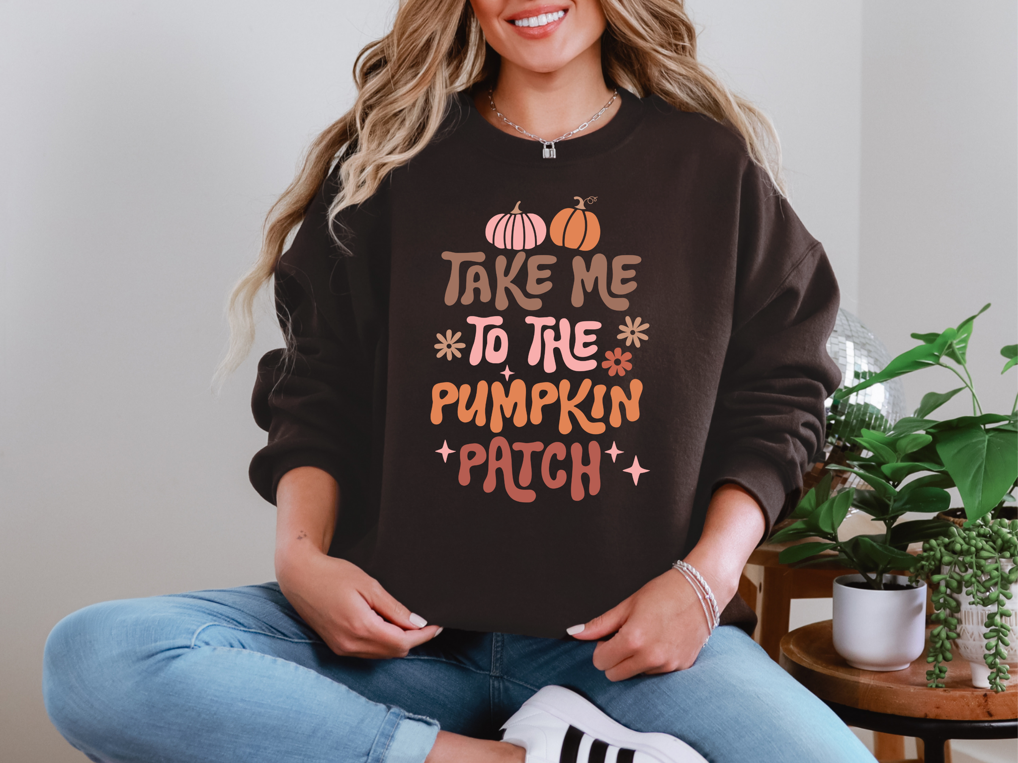 Take me To the Pumpkin Patch Sweatshirt in Multiple Colors