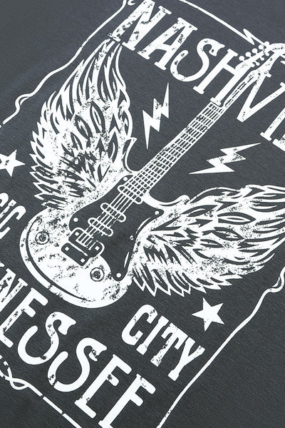 NASHVILLE MUSIC CITY TENNESSEE Graphic T-Shirt