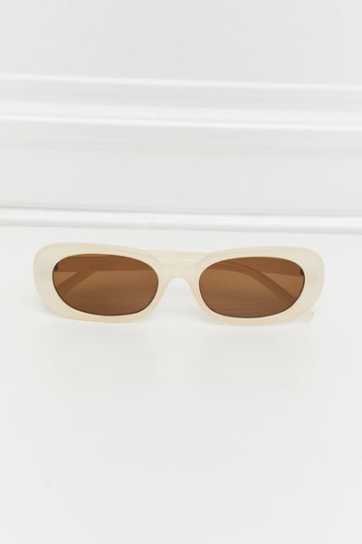 Oval Full Rim Sunglasses